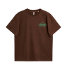 Sunflower EASY HOURS TEE BROWN - KYOTO - Sunflower