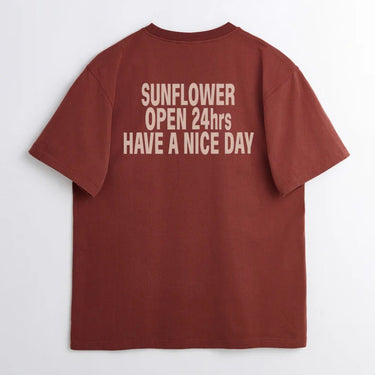 Sunflower EASY HOURS TEE FIRE BRICK - KYOTO - Sunflower