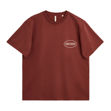 Sunflower EASY HOURS TEE FIRE BRICK - KYOTO - Sunflower