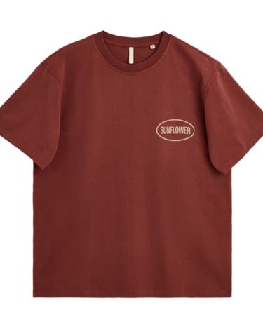 Sunflower EASY HOURS TEE FIRE BRICK - KYOTO - Sunflower