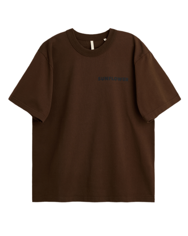 Sunflower MASTER LOGO BROWN t-shirts - KYOTO - Sunflower