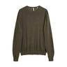 Sunflower MERINO Crew Army - KYOTO - Sunflower