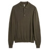 Sunflower MERINO POLO Army - KYOTO - Sunflower