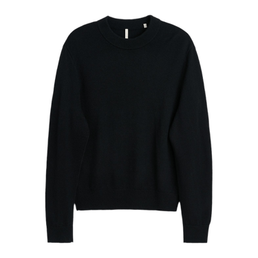 Sunflower MOON MERINO BLACK knit - KYOTO - Sunflower