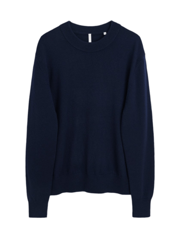 Sunflower MOON MERINO NAVY knit - KYOTO - Sunflower