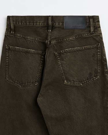 Sunflower OVERDYED BLACK KHAKI Wide Twist - KYOTO - Sunflower