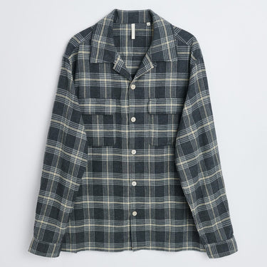 Sunflower POCKET SHIRT GREY - KYOTO - Sunflower