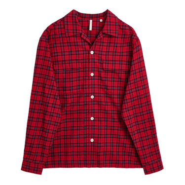 Sunflower POCKET SHIRT RED - KYOTO - Sunflower
