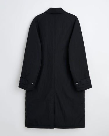 Sunflower RELAXED NYLON COAT BLACK - KYOTO - Sunflower