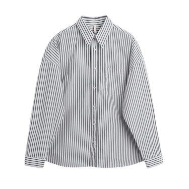 Sunflower STABLE SHIRT strib ANTRACITE 1272 - KYOTO - Sunflower