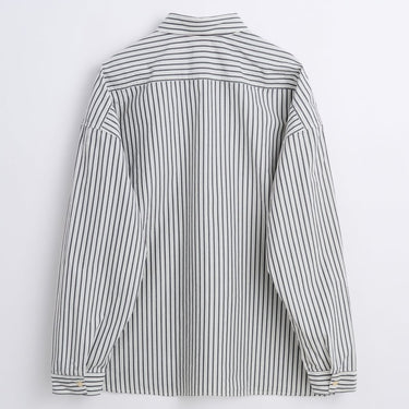 Sunflower STABLE SHIRT strib ANTRACITE 1272 - KYOTO - Sunflower