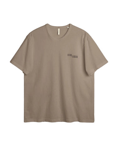 Sunflower TAUPE Logo Tee - KYOTO - Sunflower