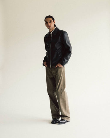 Sunflower WIDE TWIST Jeans VINTAGE KHAKI - KYOTO - Sunflower