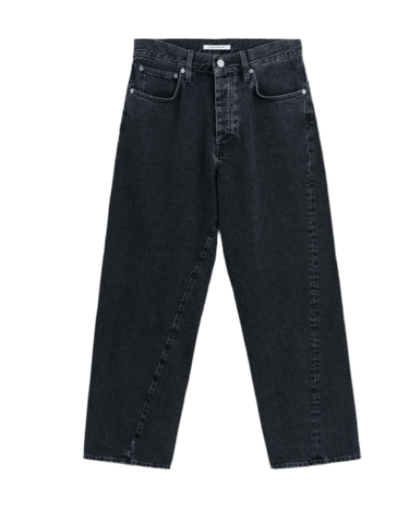 Sunflower WIDE TWIST JEANS Washed Black - KYOTO - Sunflower