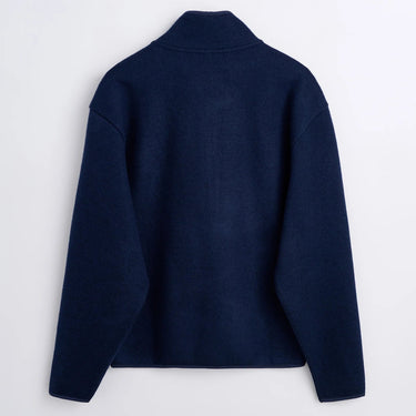 Sunflower Wool Half Zip NAVY - KYOTO - Sunflower