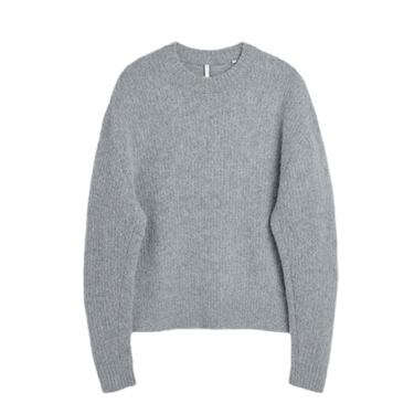 Sunflower YAK SWEATER GREY MELANGE - KYOTO - Sunflower