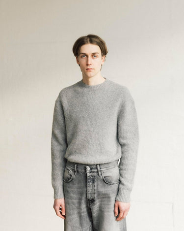Sunflower YAK SWEATER GREY MELANGE - KYOTO - Sunflower