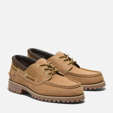 Timberland 3 - Eye lug boat shoe WHEAT NUBUCK Yellow - KYOTO - Timberland