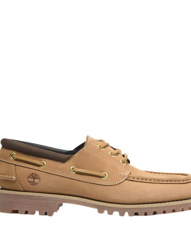 Timberland 3 - Eye lug boat shoe WHEAT NUBUCK Yellow - KYOTO - Timberland