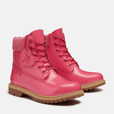 Timberland Premium 6 INCH LACE UP WATERPROOF BOOT BR PINK - KYOTO - Timberland