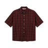 vous décidez BIND SHIRT Bordeaux check - KYOTO - vous décidez