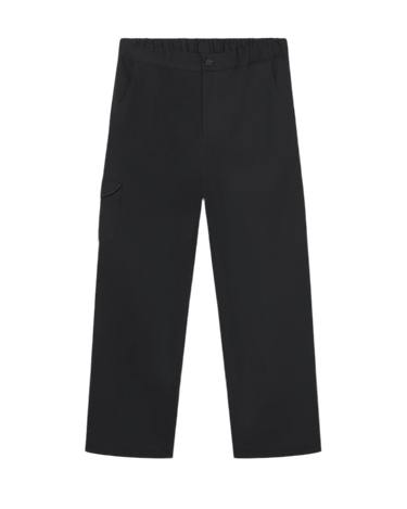 vous décidez CARGO PANTS BLACK STRUCTURE - KYOTO - vous décidez