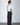 vous décidez CURVE PANTS - GREY FADED PINSTRIPE - KYOTO - vous décidez