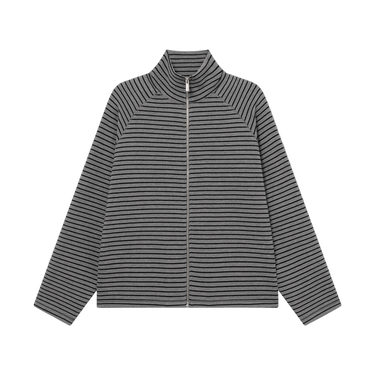 vous décidez EDIT ZIP - GREY/BLACK STRIPE - KYOTO - vous décidez