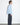 vous décidez FIND SHIRT BLUE / WHITE LINEN STRIPE LS - KYOTO - vous décidez