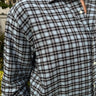 vous décidez FIND SHIRT BLUE/BLACK/WHITE CHECK - KYOTO - vous décidez