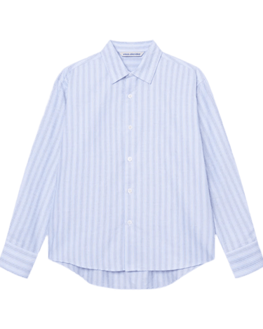 vous décidez FIND SHIRT BLUE/OXFORD STRIPE - KYOTO - vous décidez