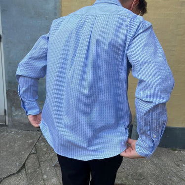 vous décidez FIND SHIRT BLUE/WHITE STRIPE - KYOTO - vous décidez