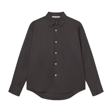vous décidez FIND SHIRT BROWN MELANGE - KYOTO - vous décidez