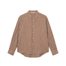 vous décidez FIND SHIRT - BROWN RETRO STRIPE - KYOTO - vous décidez