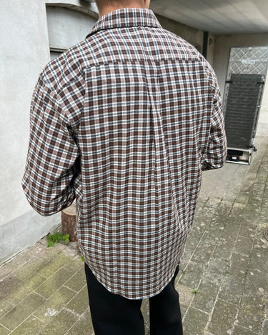 vous décidez FIND SHIRT BROWN/BLACK/WHITE CHECK - KYOTO - vous décidez