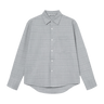 vous décidez FIND SHIRT LIGHT GREY STRIPE - KYOTO - vous décidez