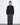 vous décidez FLAT SHIRT BLACK STRUCTURE STRIPE shirt - KYOTO - vous décidez