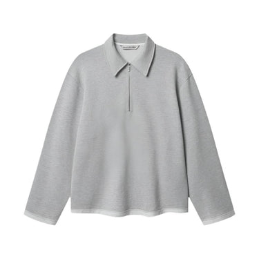 vous décidez LIGHT ZIP TOP GREY sweatshirt - KYOTO - vous décidez