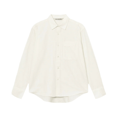 vous décidez MADE SHIRT WHITE STRUCTURE STRIPE - KYOTO - vous décidez