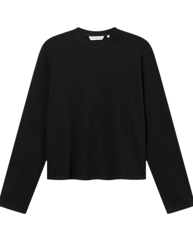 vous décidez Pass longsleeve dark grey rib - KYOTO - vous décidez