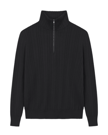 vous décidez SITE ZIP BLACK blouse - KYOTO - vous décidez