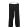 Wax London AUBYN TROUSER WOOL BLEND TWILL CHARCOAL - KYOTO - Wax London