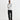 Wax London AUBYN TROUSER WOOL BLEND TWILL CHARCOAL - KYOTO - Wax London