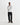 Wax London AUBYN TROUSER WOOL BLEND TWILL CHARCOAL - KYOTO - Wax London
