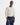 Wax London CALEB HENLEY L/S TEE BRUSHED SLUB ECRU - KYOTO - Wax London