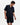 Wax London CLAYLAND SS SHIRT TEXTURED INTERLOCK NAVY - KYOTO - Wax London