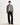 Wax London COREY L/S SHIRT MINI CHECK BLACK / ECRU - KYOTO - Wax London