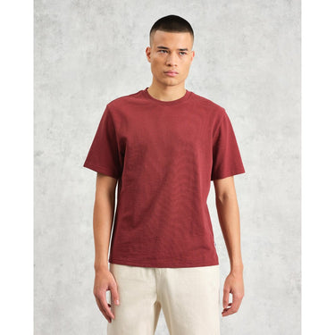 Wax London DEAN SS TEE JOLT Burgundy - KYOTO - Wax London