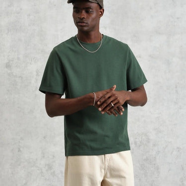 Wax London DEAN SS TEE JOLT DARK GREEN - KYOTO - Wax London