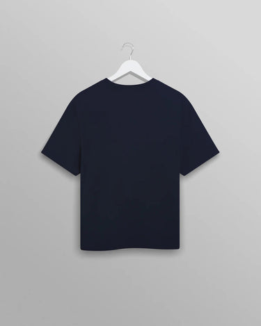 Wax London DEAN SS TEE JOLT NAVY - KYOTO - Wax London